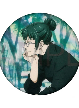 【香菜面包】预售 咒术回战 MAPPA 十周年 虹光吧唧徽章 再版 E0