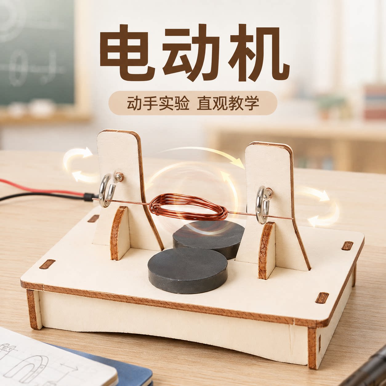 【教材同步】电动机材料包diy图片