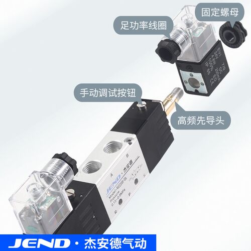 4V130cP-06气动控制阀4V230P-08中压4V330P-10换向4V430P-15电磁
