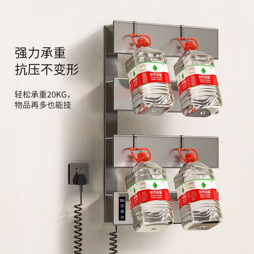 德国ZHIPAI质牌nR-010智能电热毛巾架家用卫生间烘干架浴巾置物架