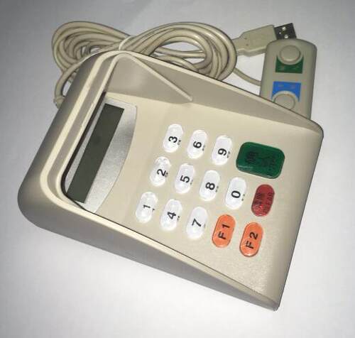 银行密码输入器USB XK514U语音密码键盘带液晶屏 洗衣店密码键盘