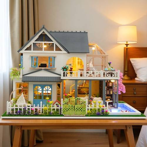 美代手工模型大型别墅