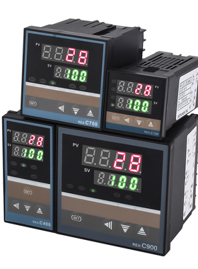温度控制器开关加热棒温控仪表数字显示y智能REXC100/C4 /C700/C9