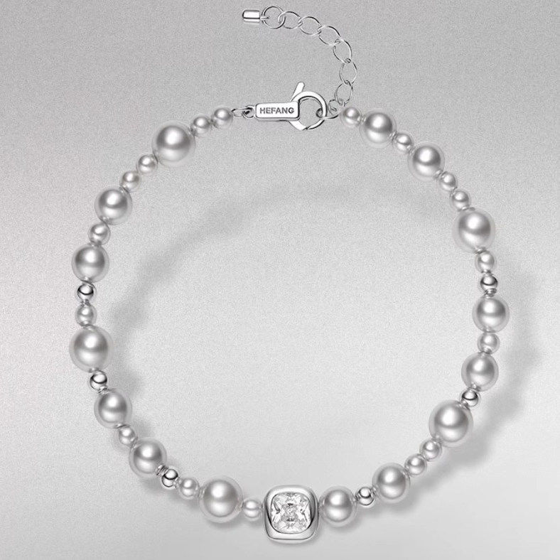 [新品]何家原厂气泡方糖手链轻奢925银优雅百搭时髦手饰生日礼物,饰品/流行首饰/时尚饰品新,银饰手链,淘宝优惠券,粉丝福利购,淘宝优惠卷