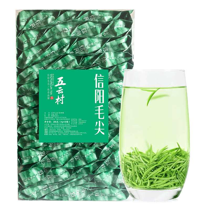 信阳毛尖2025新茶绿茶特级嫩芽