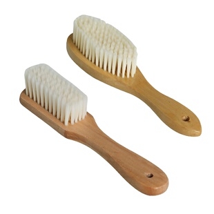 实木软毛鞋刷洗鞋子不伤鞋家用鞋刷子多功能衣物刷刷白鞋去污