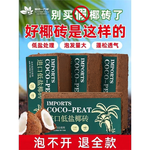 椰砖营养土通用椰土壤椰糠粗椰壳种花养花种菜有机肥料大块耶砖