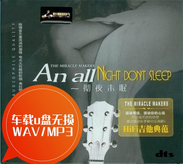 吉他典范 车载u盘无损 WAV/MP3 彻夜未眠 斯卡布罗集市 