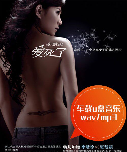 李慧珍-爱死了昨天 习惯 在等待 寻找李慧珍 车载u盘音乐 wav/mp3