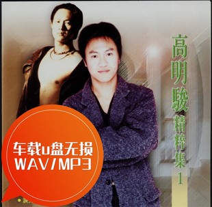 车载u盘无损 WAV MP3 喝采 高明骏精粹集 我独自在风雨中 年轻