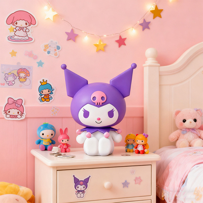 库洛米存钱罐造型儿童装饰摆件