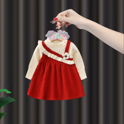 周岁女宝礼服女童秋季连衣裙