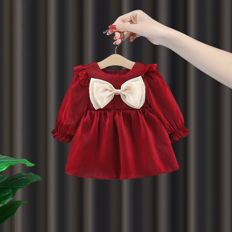 宝宝小裙子秋季周岁礼服婴儿公主裙女童夏天可爱蝴蝶结小童连衣裙,童装/婴儿装/亲子装,连衣裙,淘宝优惠券,粉丝福利购,淘宝优惠卷