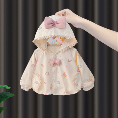 宝宝外套婴儿春装女童春季上衣