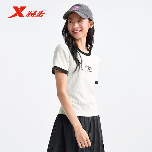 短袖女夏季轻薄透气弹力宽松运动