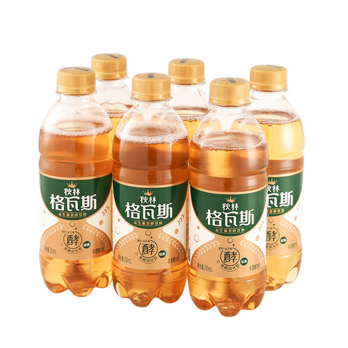 秋林哈尔滨特产350ml格瓦斯饮料