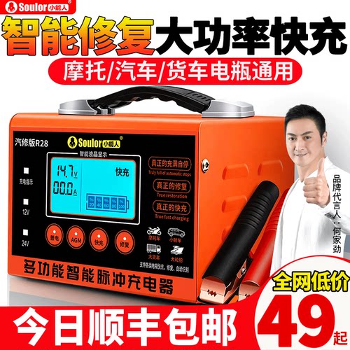 【4S店专用】超大功率电瓶充电器