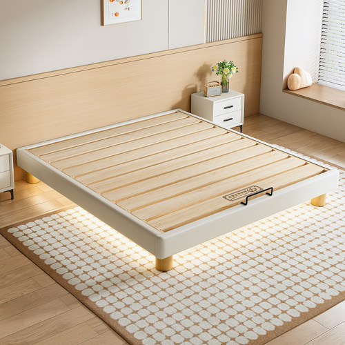 【100%纯实木】燕尾榫静音悬浮床