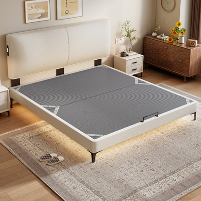 【100%全实木】0甲醛0异味静音床