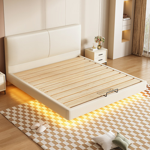 纯实木热销80W-燕尾榫悬浮床