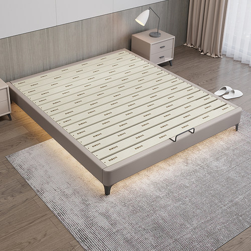 100%纯实木-静音床架-支持定制