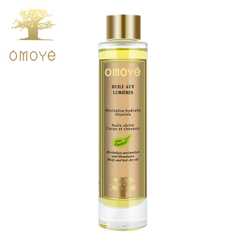 OMOYE法国身体及头发护理精油100ml天然植物面部滋养修复柔顺护发