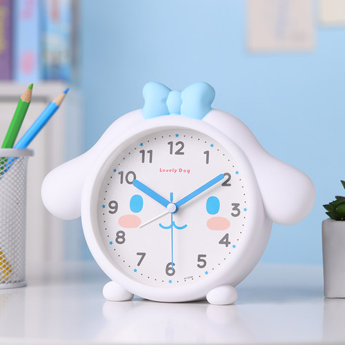 超静音！卡通学生专用桌面闹钟