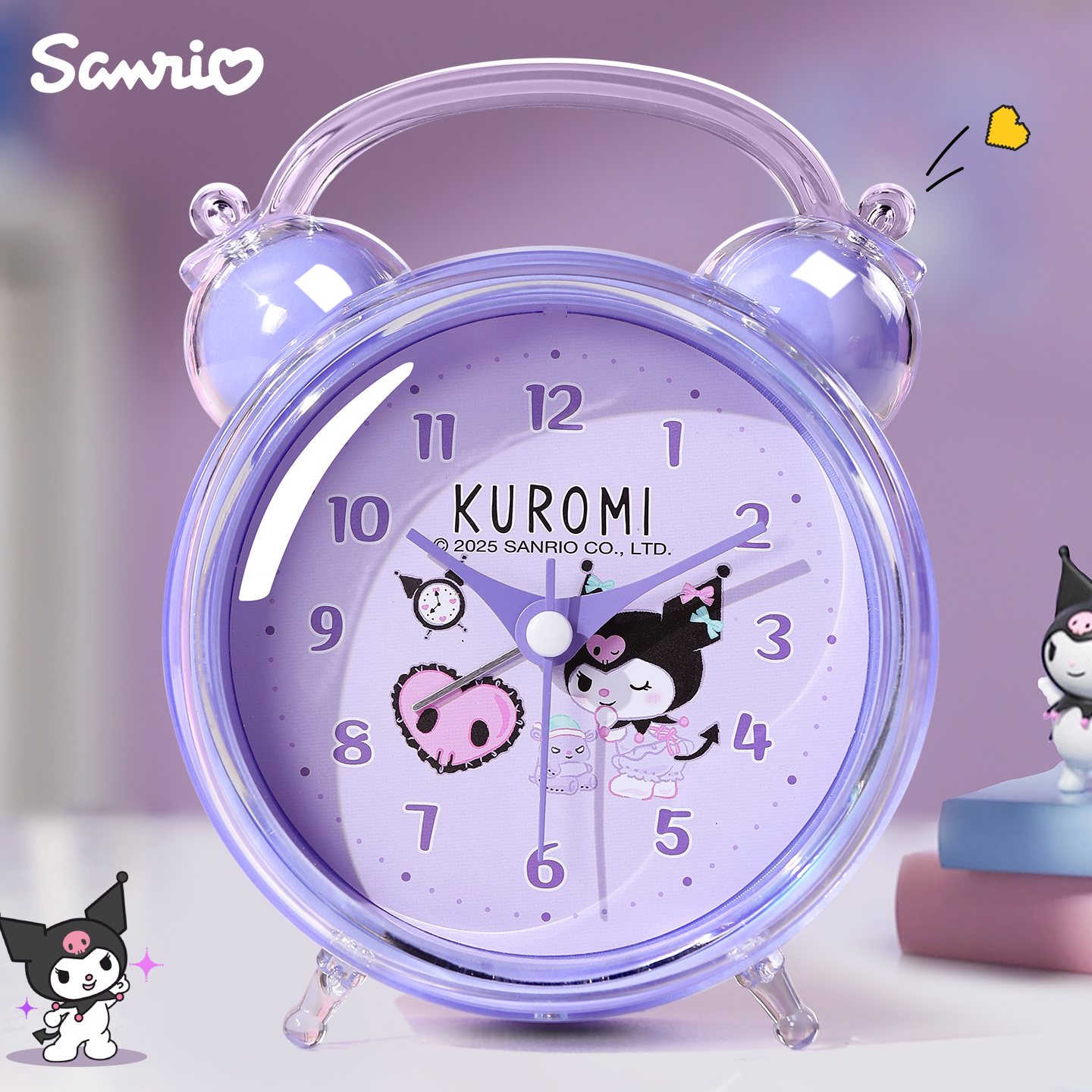 【正版三丽鸥】卡通打铃闹钟