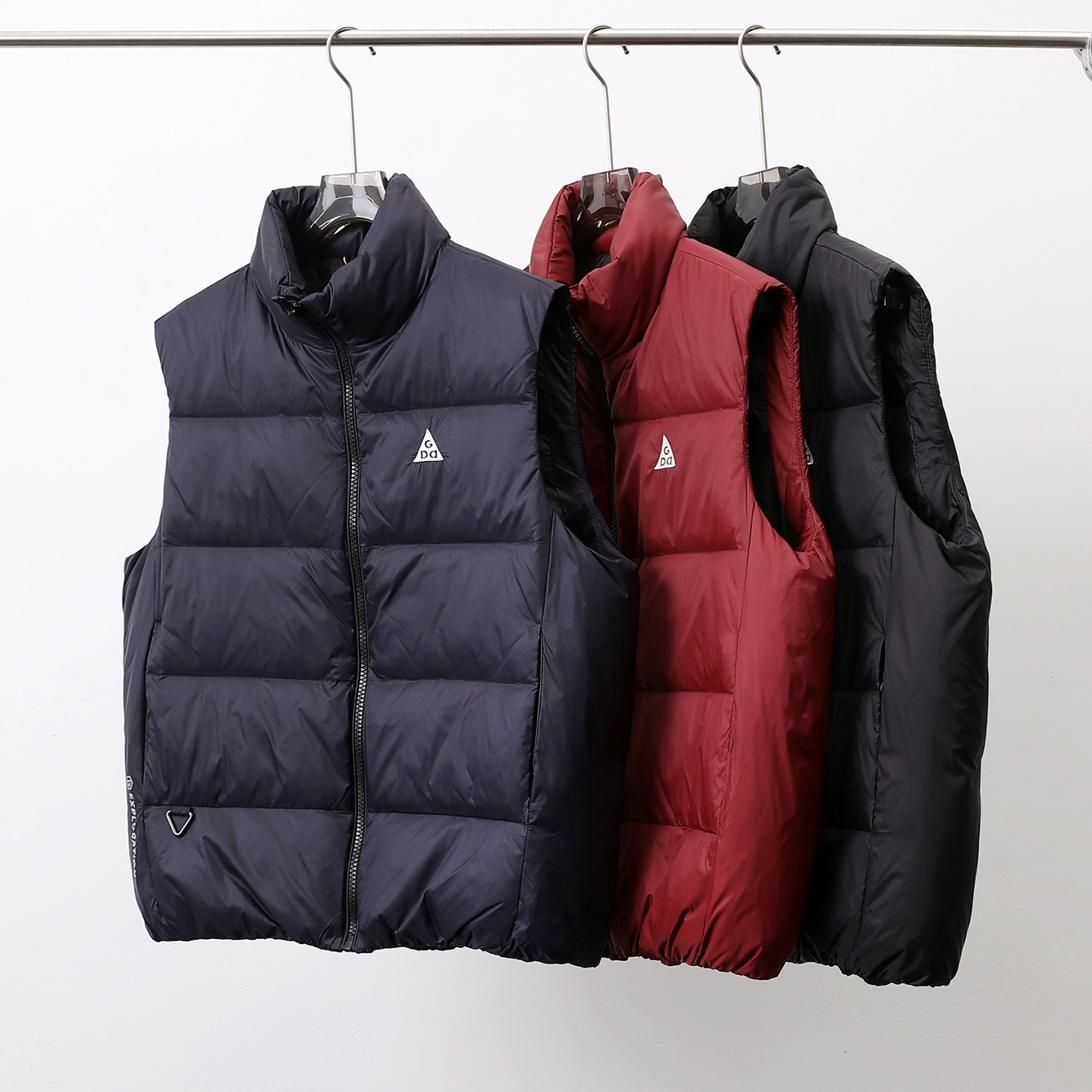 轻薄款羽绒马甲男士立领背心