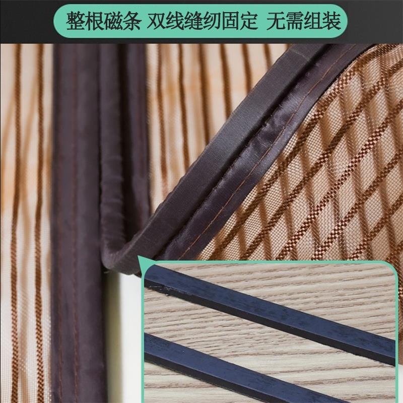电梯磁性推拉式遮蚊静音