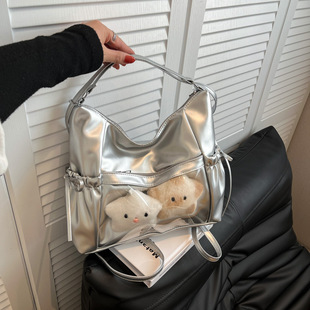 日系蝴蝶结小食量痛包女二次元 学院上课通勤大容量单肩斜挎