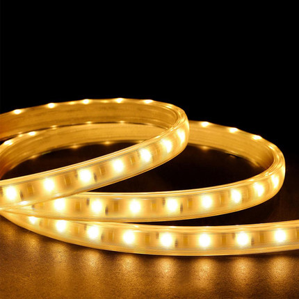 Yeelight灯带智能led灯条硅胶软家用灯串线条灯220V氛围线性灯条