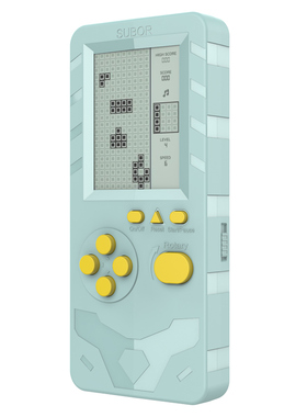 【旗舰款】小霸王俄罗斯方块游戏机掌机2026新款4.1寸游游机复古大屏幕儿童开发智力益智六一儿童节礼物S36
