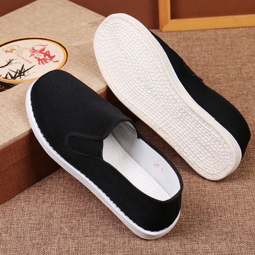 手工千层底老北京布鞋防臭透气