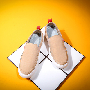 男一脚蹬冰丝懒人潮流百搭布鞋 Tt&Mm 沃尔卢帆布鞋 新款 汤姆斯夏季