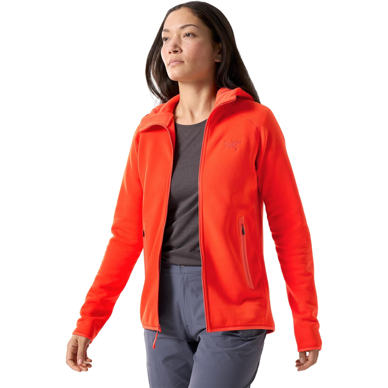 ARC’TERYX 始祖鸟 Kyanite Hoodie 保暖连帽款女士抓绒衣流行