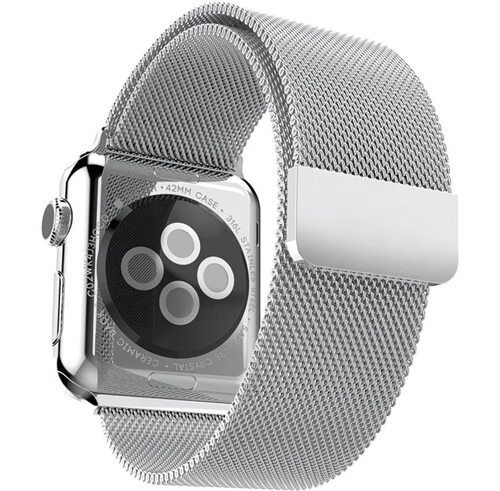 适用华强北苹果手表S11/10/9表带AppleUltra3腕带SE3金属磁吸通用