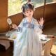 儿童古装 古风唐装 襦裙春秋 中国风女童汉服公主裙超仙夏季 2025新款