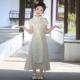 女孩古筝演出服夏季 女童汉服旗袍古风儿童中国风古装 改良高端唐装