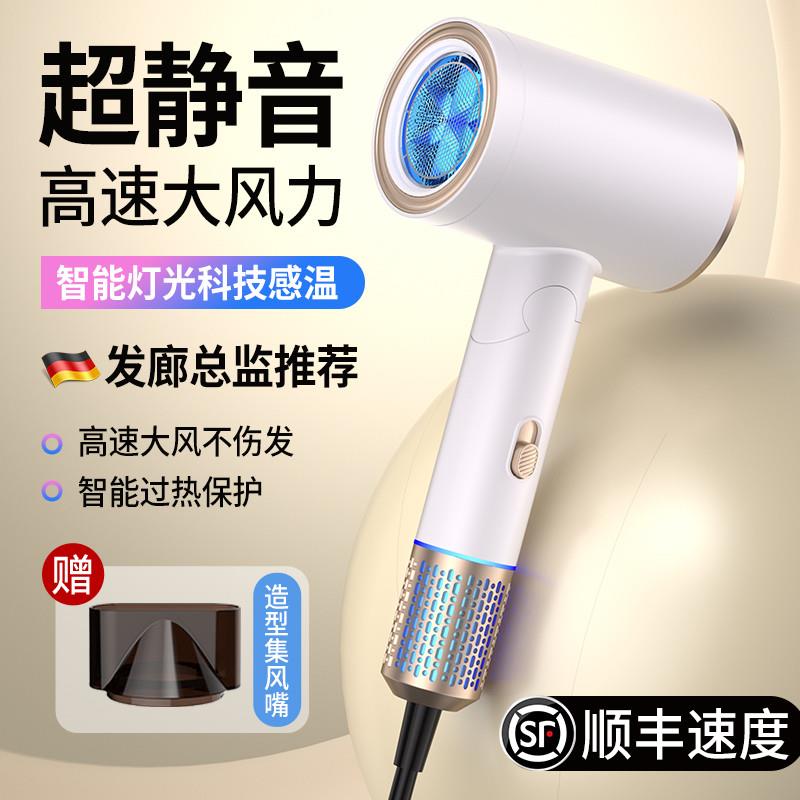 韩式德国可折叠吹风机护发速干大功率蓝光发廊负离子吹风机家用静