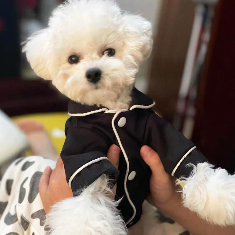 猫咪狗狗衣服秋冬装宠物睡衣泰迪比熊法斗幼犬博美小狗小型犬服饰