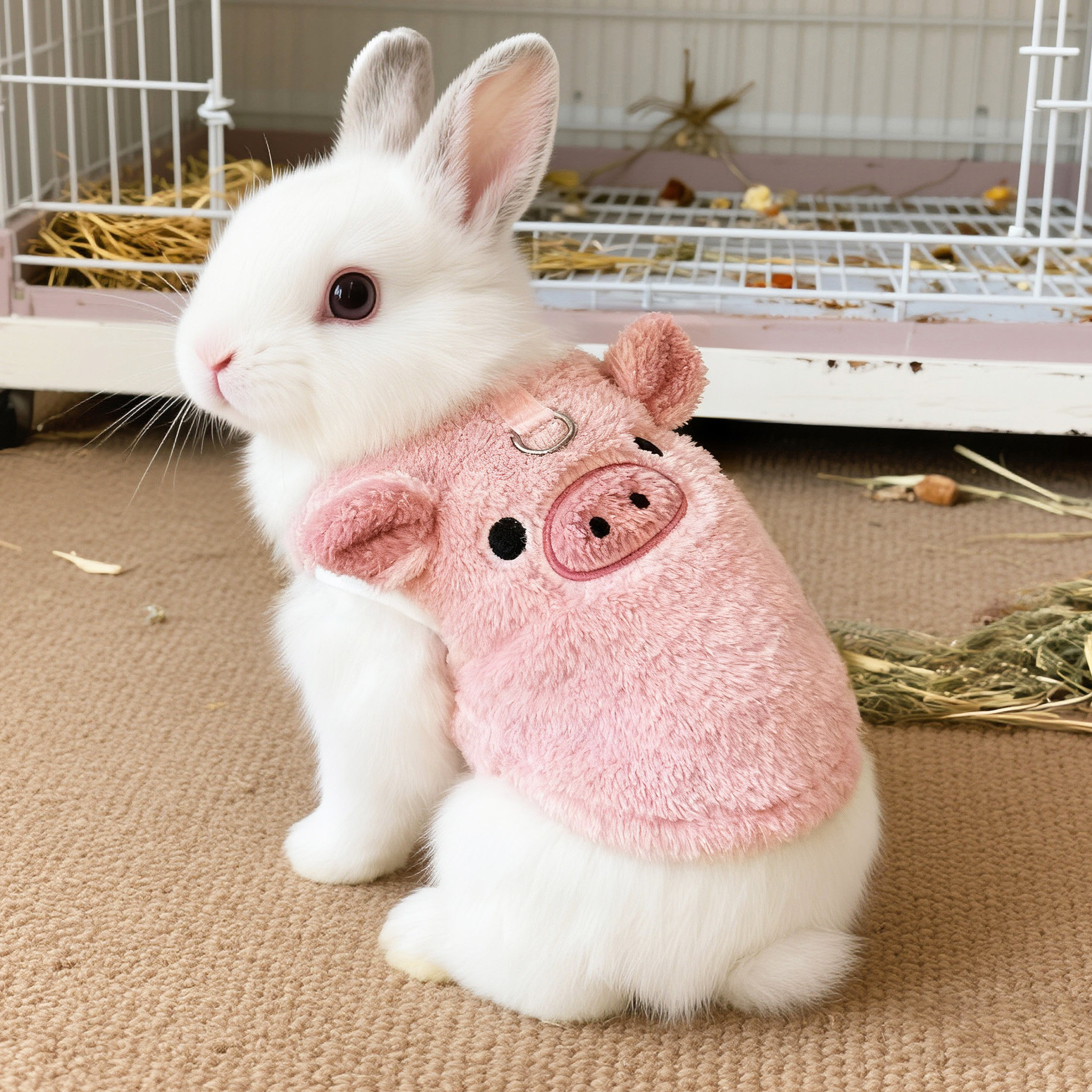 兔子衣服秋冬款保暖可爱兔兔服饰侏儒兔安哥拉兔幼猫幼犬保暖背心,宠物/宠物食品及用品,兔兔服饰,淘宝优惠券,粉丝福利购,淘宝优惠卷