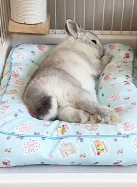 兔子窝趴趴垫夏季垫子猫咪狗狗四季通用兔兔睡垫加厚睡觉用的头垫