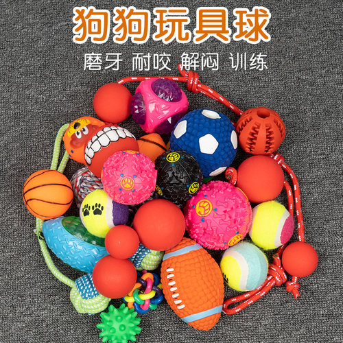 狗狗玩具球耐咬磨牙泰迪金毛小狗