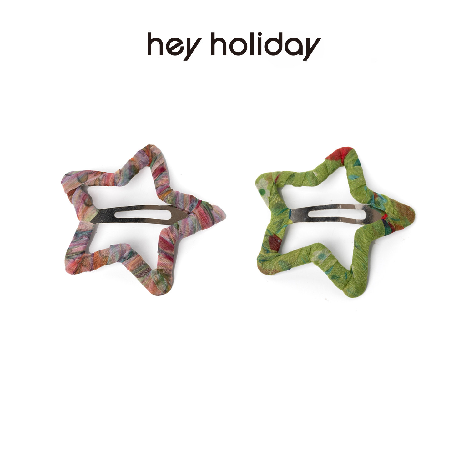hey holiday星星边夹刘海夹甜美简约少女发饰bb夹百搭高级感