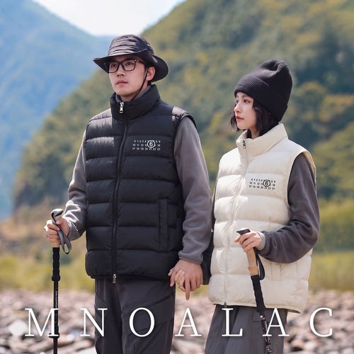 马家时尚羽绒马甲男女同