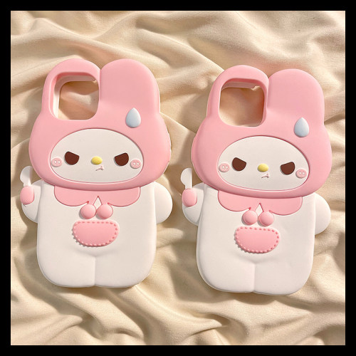 苹果iphone硅胶可爱卡通