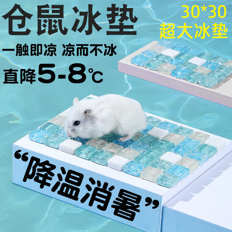 【凉爽透气降温消暑】仓鼠冰垫