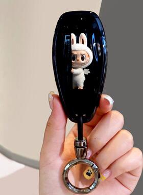 适用红旗hs3钥匙套hs3phev劲为plus版善为版男士女士汽车用品壳扣