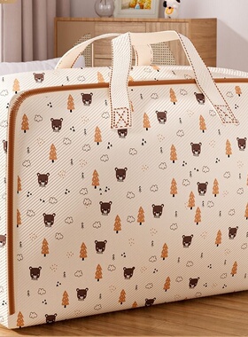 Unisex Thin Folding Luggage Bag Big Capacity Wearable Duffle